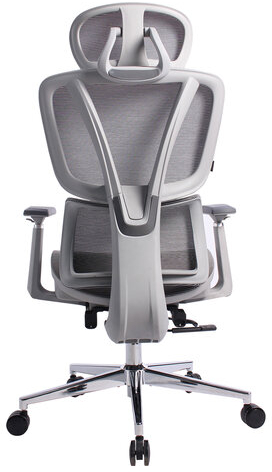 Кресло BRABIX PREMIUM "Evolution ER-700", подножка, слайдер, синхромеханизм, сетка, серое, 532948
