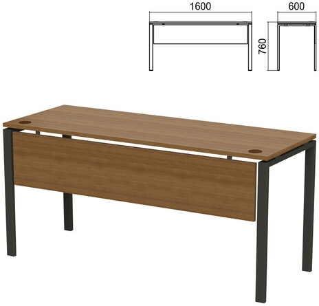 Стол на металлокаркасе  Арго царга