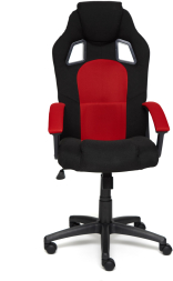 Кресло DRIVER ткань, черный/красный, 2603/08