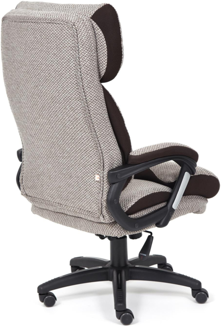 Кресло DUKE ткань, норка/коричневый, MJ190-6/TW-24