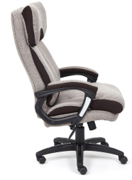 Кресло DUKE ткань, норка/коричневый, MJ190-6/TW-24