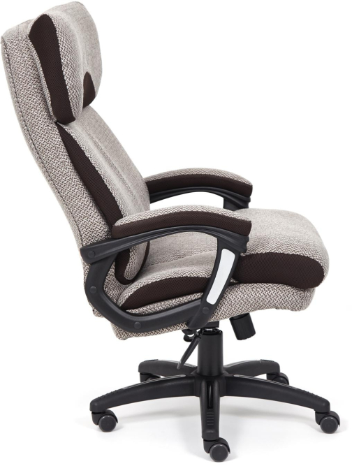 Кресло DUKE ткань, норка/коричневый, MJ190-6/TW-24