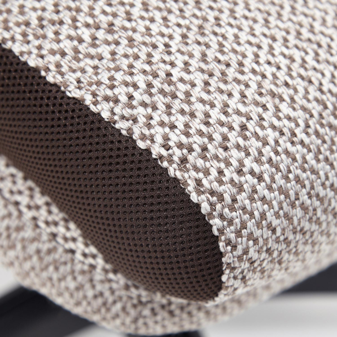 Кресло DUKE ткань, норка/коричневый, MJ190-6/TW-24