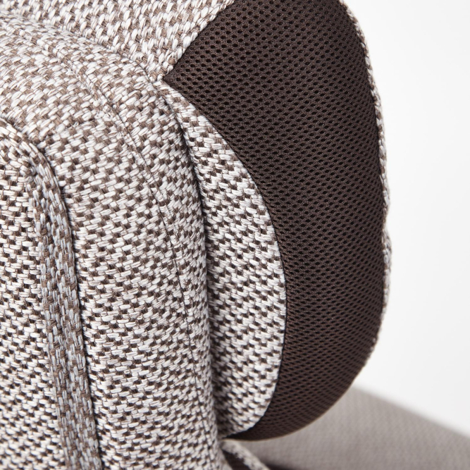 Кресло DUKE ткань, норка/коричневый, MJ190-6/TW-24