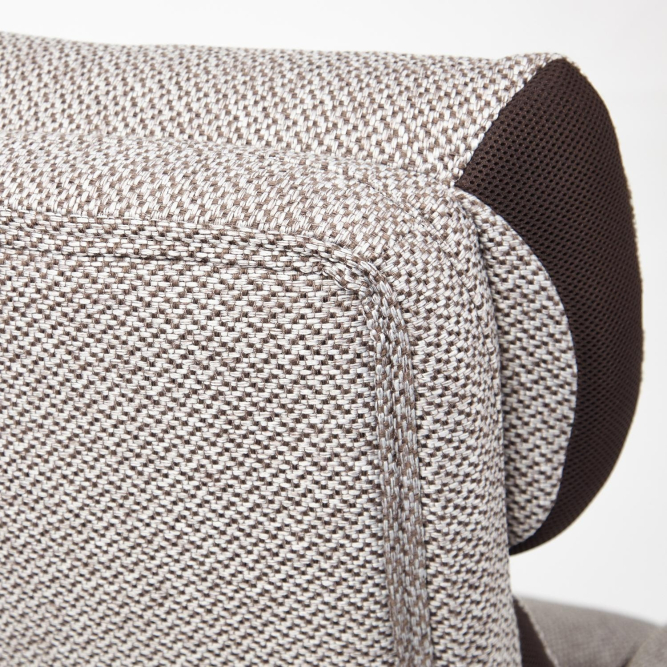 Кресло DUKE ткань, норка/коричневый, MJ190-6/TW-24