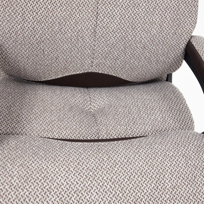 Кресло DUKE ткань, норка/коричневый, MJ190-6/TW-24