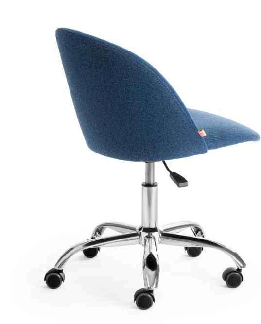 Кресло MELODY ткань/флок, синий, Orleans 19/32