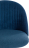 Кресло MELODY ткань/флок, синий, Orleans 19/32