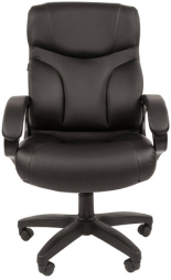 Кресло офисное BRABIX "Vector EX-559", экокожа "премиум", черное, 531385