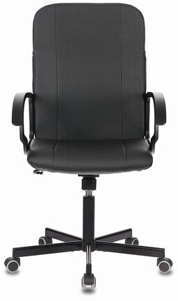 Кресло офисное BRABIX "Simple EX-521", компактная упаковка, экокожа, черное, 532103