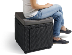 Пуфик Куб с подушкой (Cube with cushion)