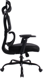 Кресло BRABIX PREMIUM "Fargo ER-710", синхромеханизм, 3D подлокотники, сетка/ткань TW, черное, 532949