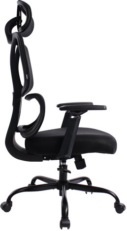 Кресло BRABIX PREMIUM "Fargo ER-710", синхромеханизм, 3D подлокотники, сетка/ткань TW, черное, 532949