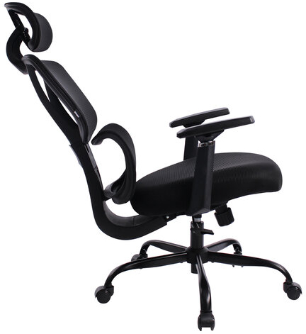 Кресло BRABIX PREMIUM "Fargo ER-710", синхромеханизм, 3D подлокотники, сетка/ткань TW, черное, 532949