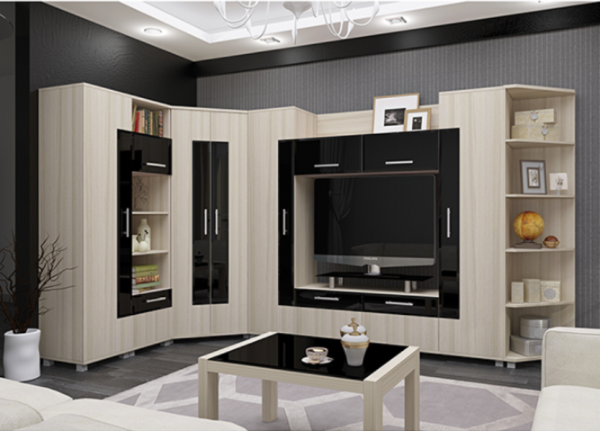 Гостиная Ультра комплект 1