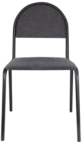 Стул для посетителей &quot;Серна&quot;, черный каркас, ткань серая, СМ 7/22 Т-08