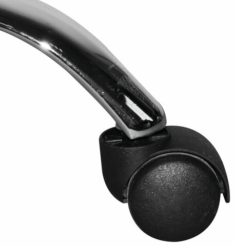 Кресло BRABIX "Victory MG-016", подголовник, хром, черное, 531924