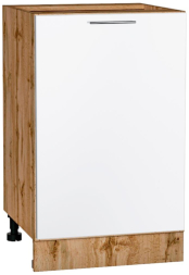 Шкаф нижний с 1 створкой Кухня Валерия ШН 500 (глянец)