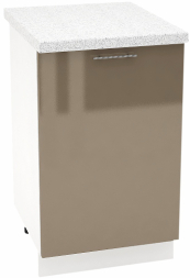 Шкаф нижний с 1 створкой Кухня Валерия ШН 500 (глянец)