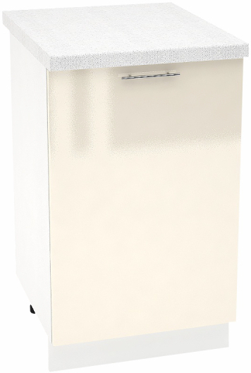 Шкаф нижний с 1 створкой Кухня Валерия ШН 500 (глянец)