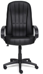 Кресло СН833 кож/зам, черный, 36-6
