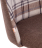 Кресло MELODY ткань, коричневый, Scotch 1ком/1
