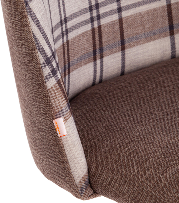 Кресло MELODY ткань, коричневый, Scotch 1ком/1