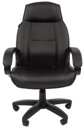 Кресло офисное BRABIX "Formula EX-537", экокожа, черное, 531388