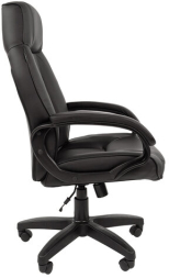 Кресло офисное BRABIX "Formula EX-537", экокожа, черное, 531388