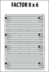 Сарай Фактор 8x6 (Factor 8x6), бежевый