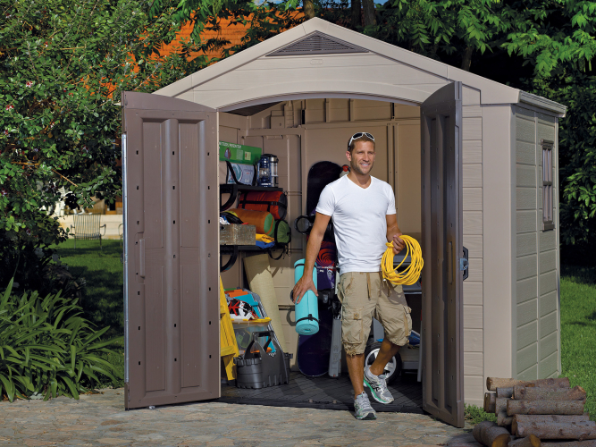 Сарай Фактор 8x6 (Factor 8x6), бежевый