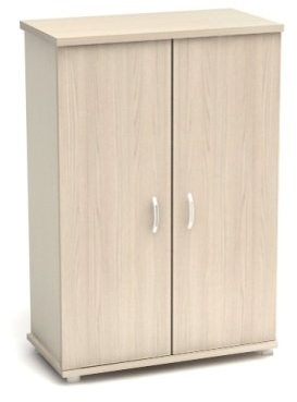 Стеллаж средний закрытый К2 Модерн (М46+М52*2+М47)