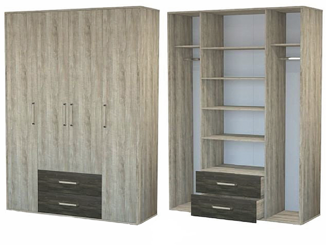 Шкаф ПШ-5.6 Виктория (Эста)