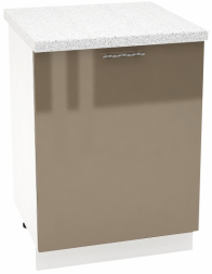 Шкаф нижний с 1 створкой Кухня Валерия ШН 600М (глянец)