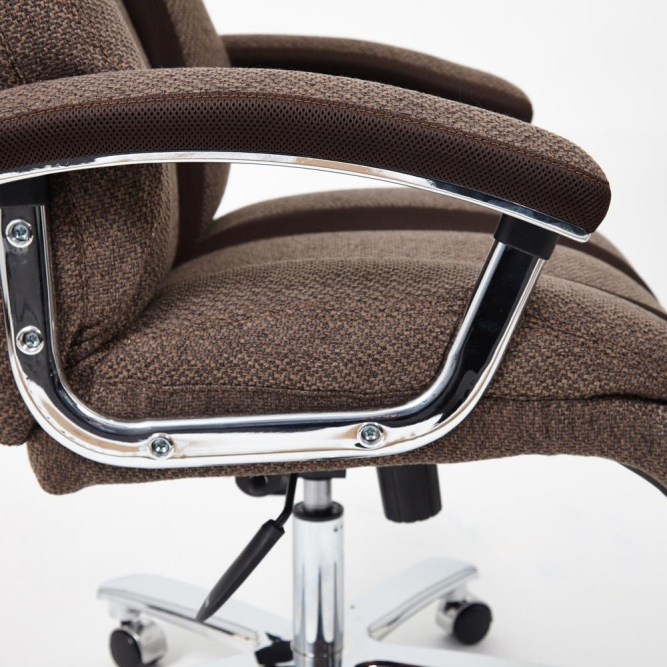 Кресло TRUST ткань, коричневый/коричневый , MJ190-7/TW-24