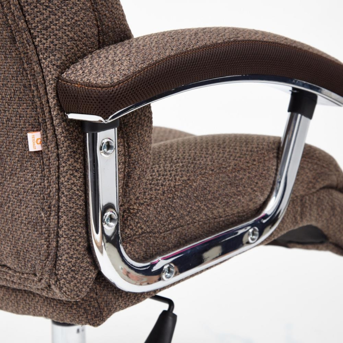 Кресло TRUST ткань, коричневый/коричневый , MJ190-7/TW-24