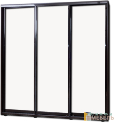 Шкаф купе 3х дв Комби 1 Белый