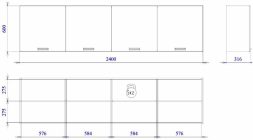 Шкаф ШГ-240 Смарт