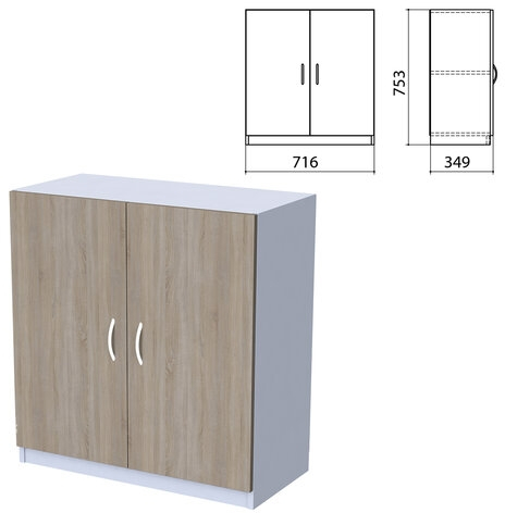 Шкаф закрытый Бюджет низкий