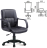 Кресло BRABIX "Hit MG-300", с подлокотниками, экокожа, черное, 530864