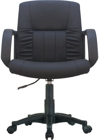 Кресло BRABIX "Hit MG-300", с подлокотниками, экокожа, черное, 530864
