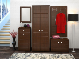 Зеркало Изабель ИЗ-90 орех темный