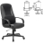 Кресло офисное BRABIX "City EX-512", кожзаменитель черный, ткань черная, TW, 531407