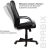 Кресло офисное BRABIX "City EX-512", кожзаменитель черный, ткань черная, TW, 531407