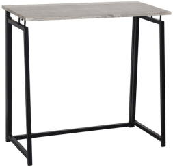 Стол на металлокаркасе BRABIX "LOFT CD-001", 800х440х740 мм, складной, цвет дуб антик, 641210