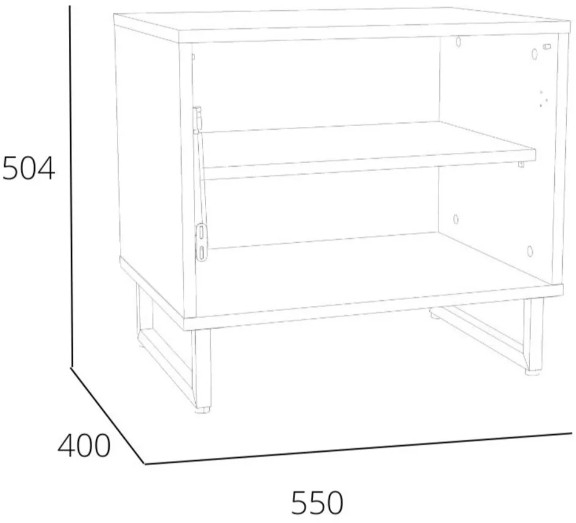 Тумба для обуви Фолк НМ 013.27