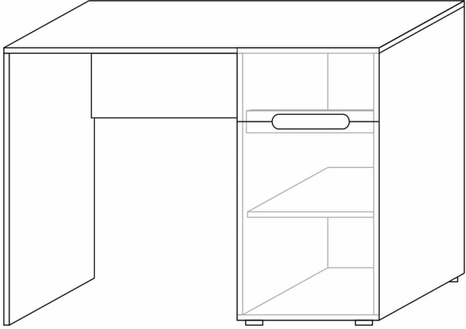 Письменный стол АСТ Амбра