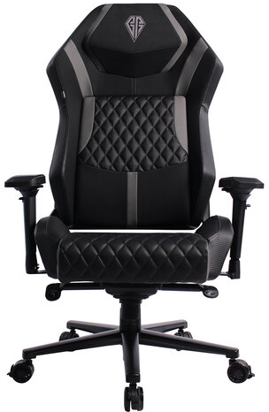 Кресло BRABIX PREMIUM "Core GM-160", мультиблок, 4D подлокотники, литой поролон, черное/серое, 532952