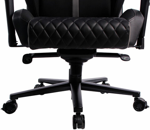 Кресло BRABIX PREMIUM "Core GM-160", мультиблок, 4D подлокотники, литой поролон, черное/серое, 532952