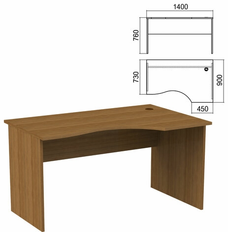 Стол эргономичный Арго правый